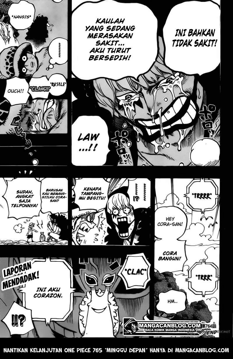 One Piece Chapter 764 Halaman 19