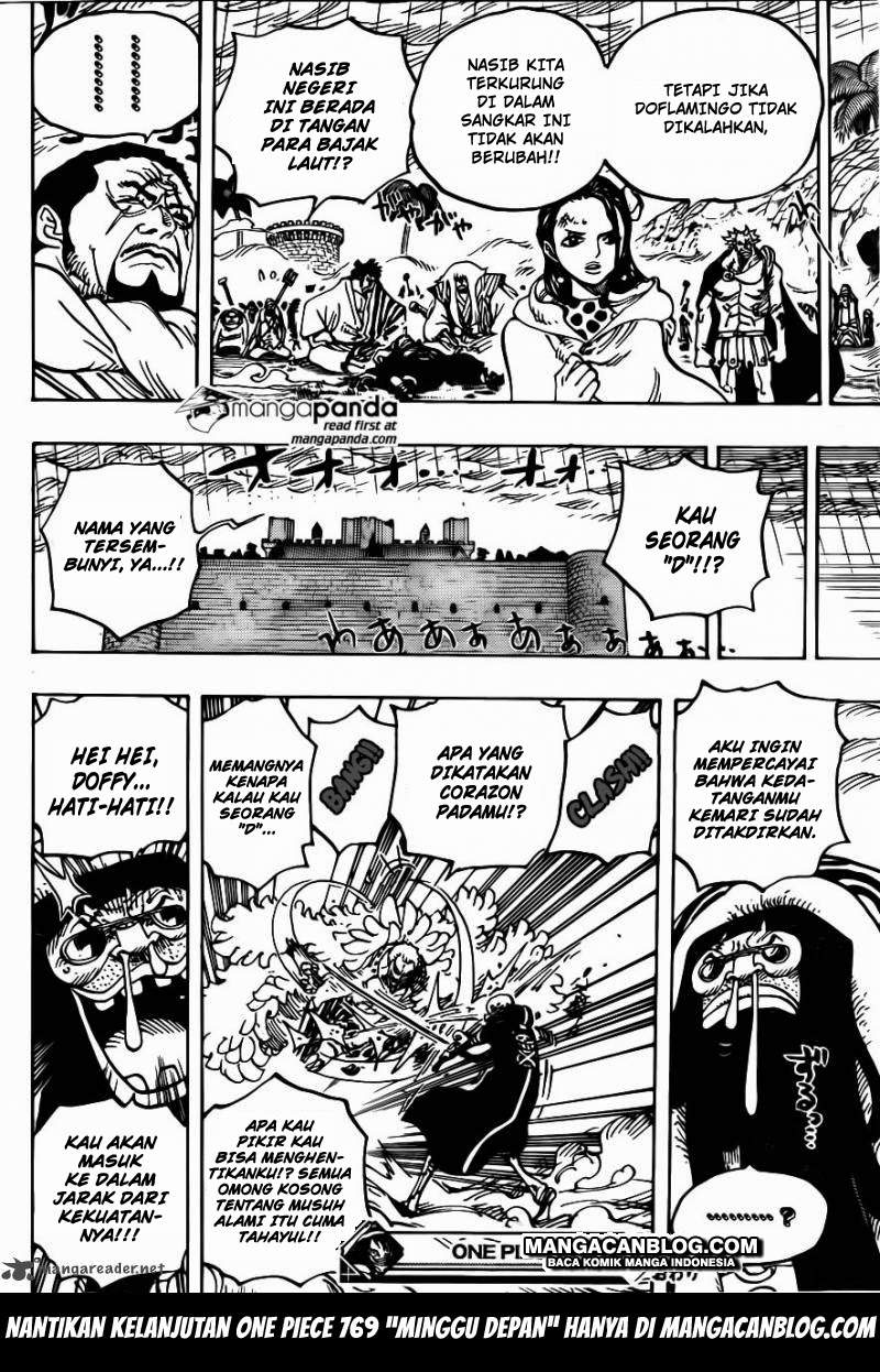 One Piece Chapter 768 Halaman 14
