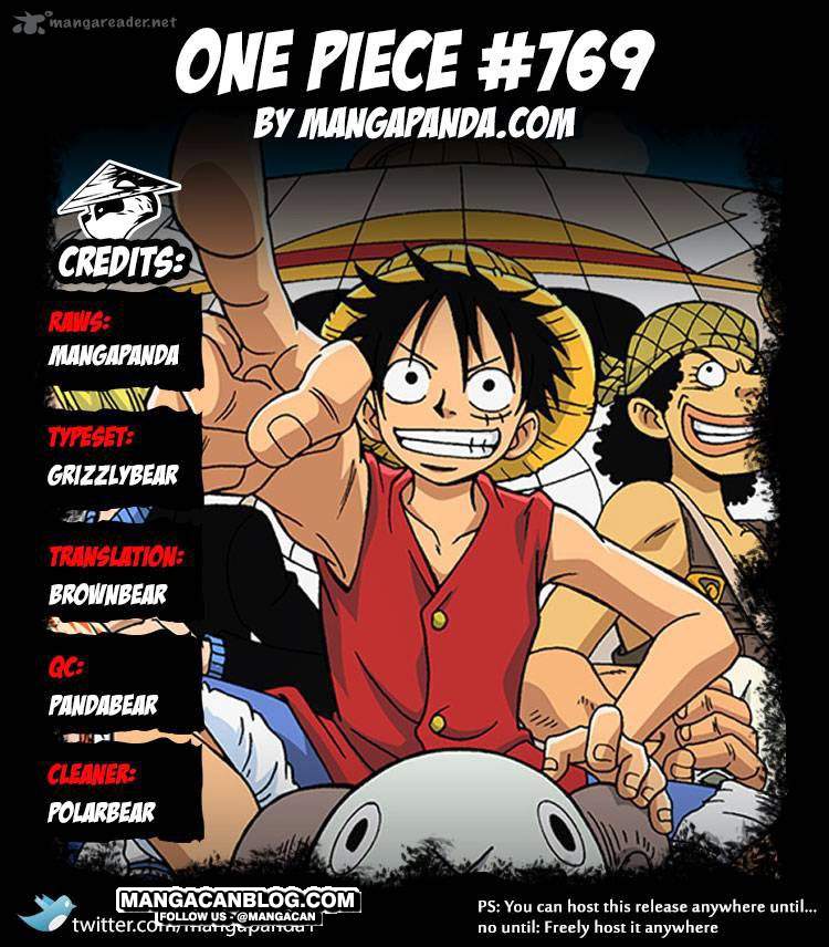One Piece Chapter 769 Halaman 17