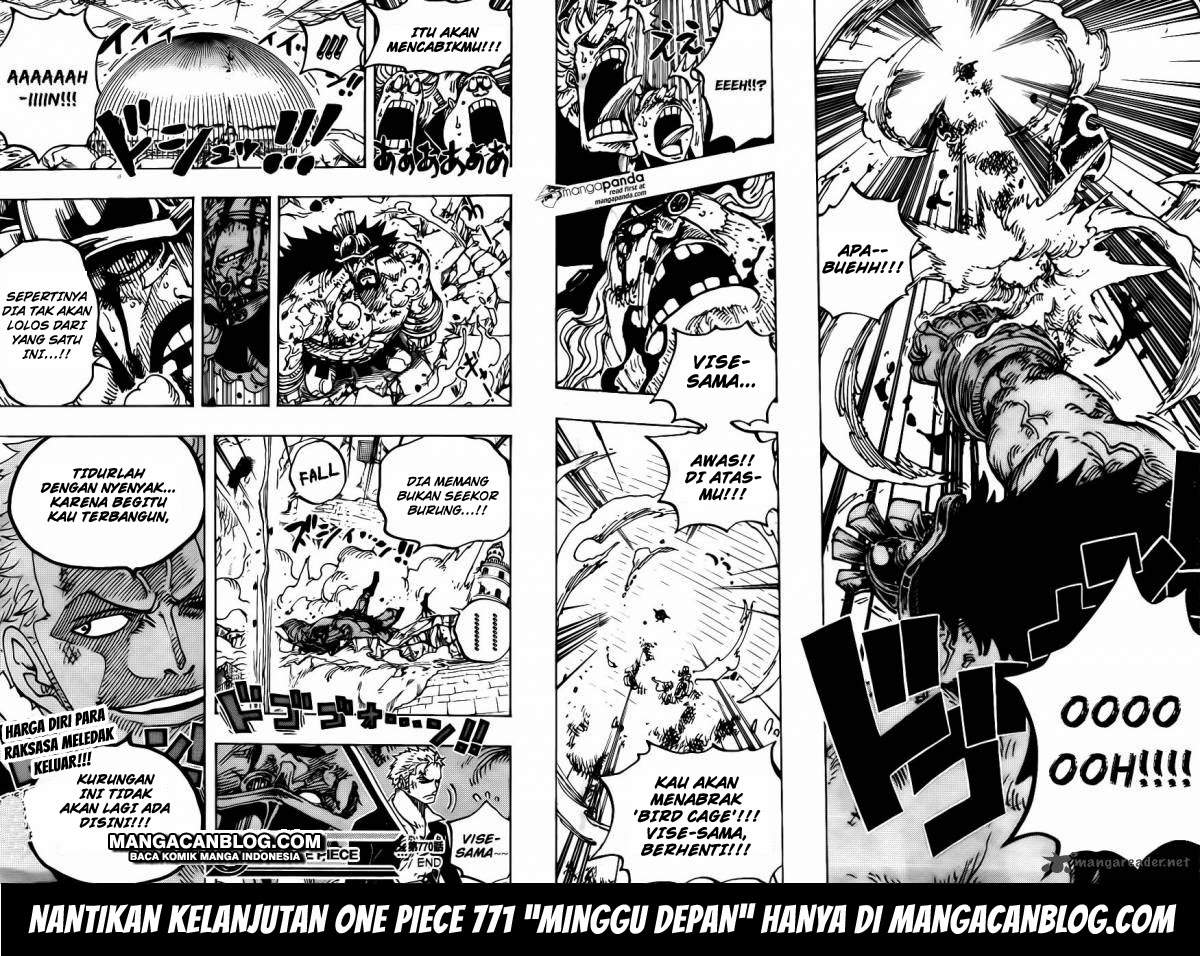 One Piece Chapter 770 Halaman 14