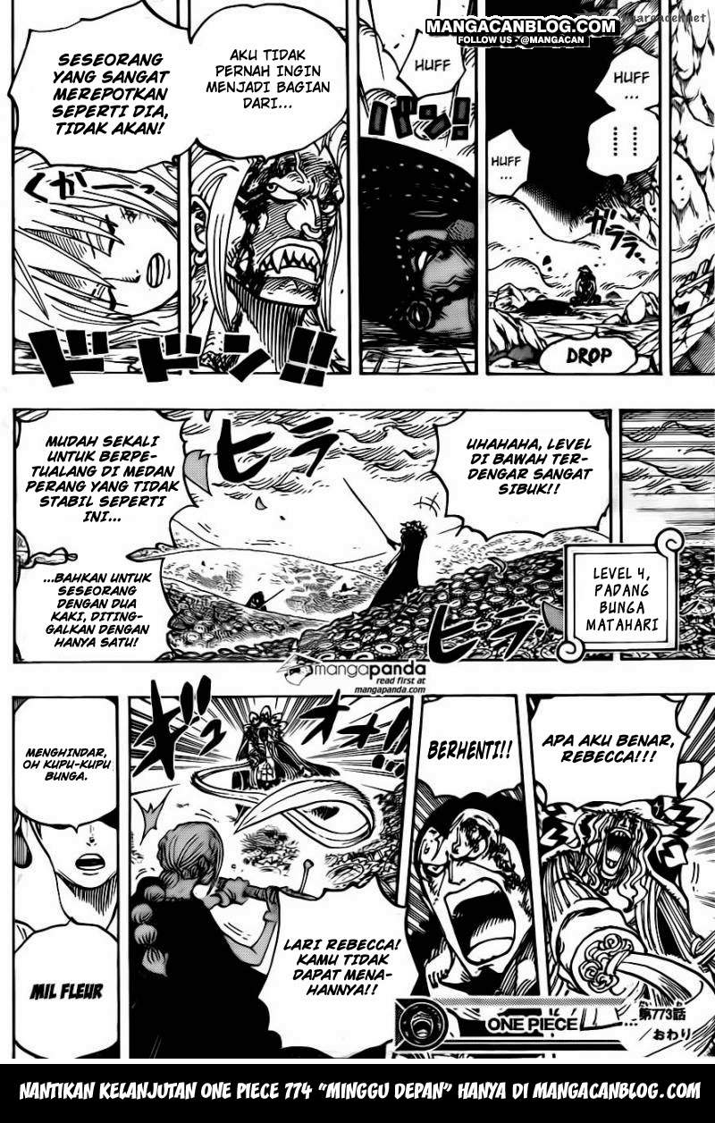 One Piece Chapter 773 Halaman 16