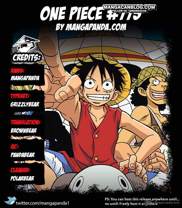 One Piece Chapter 775 Halaman 19