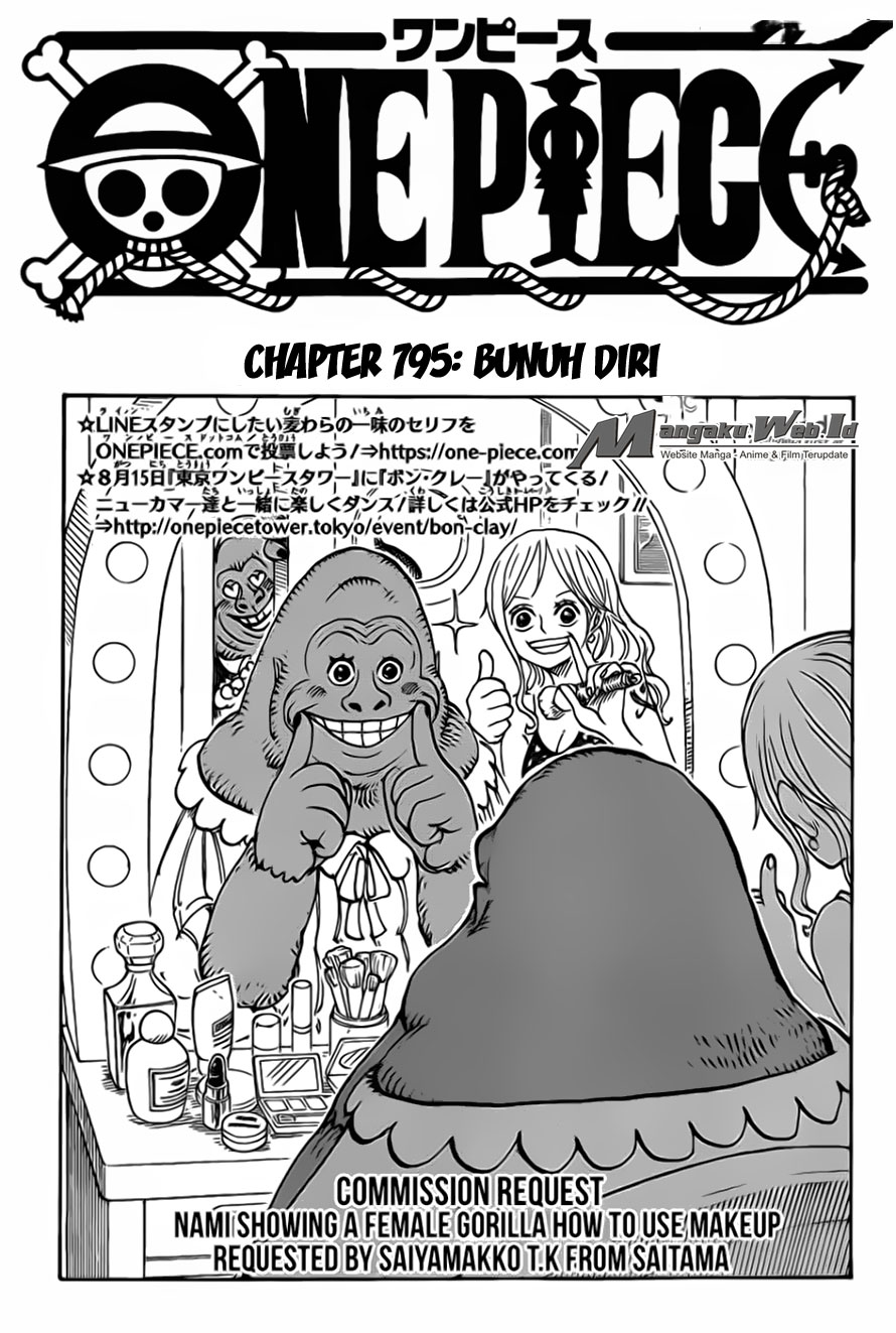 One Piece Chapter 795 Halaman 2
