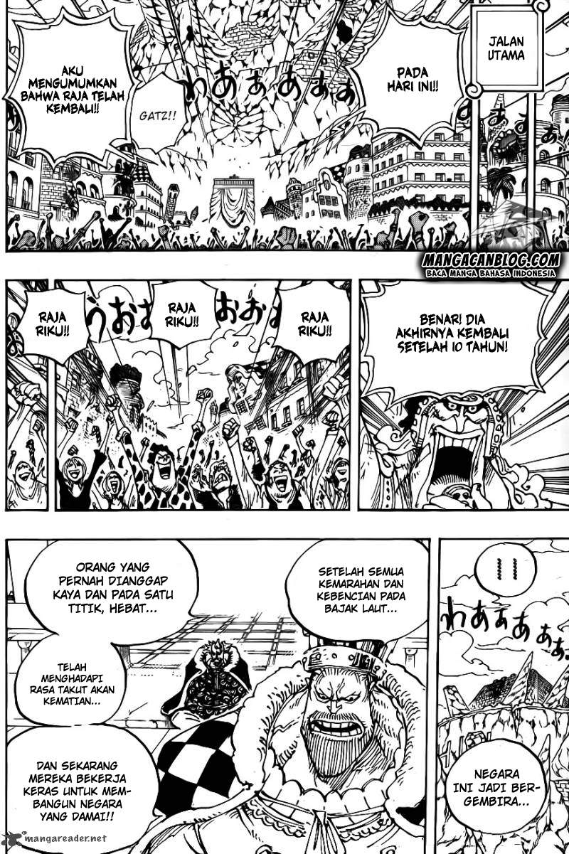 One Piece Chapter 796 Halaman 6