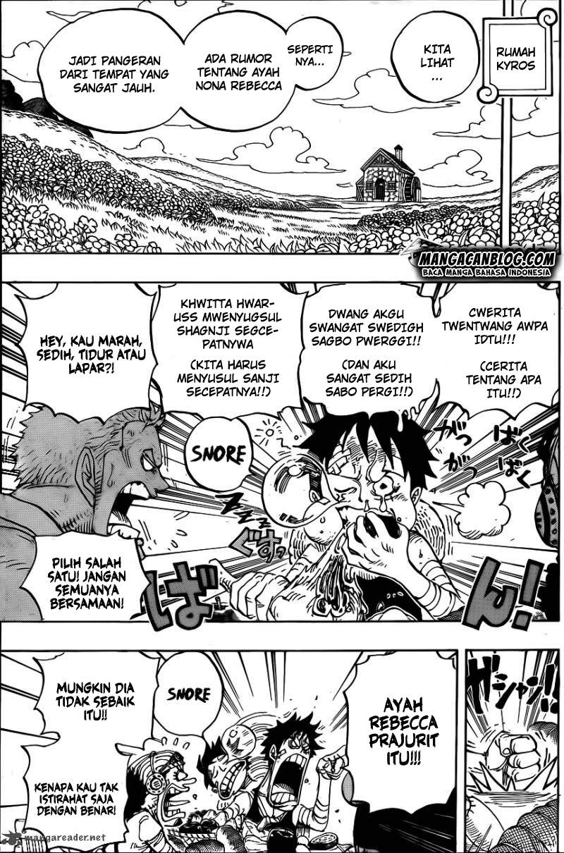 One Piece Chapter 796 Halaman 11