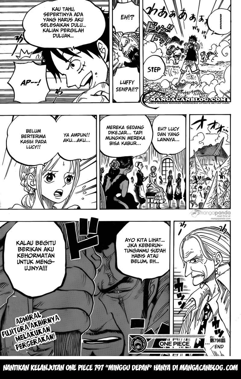 One Piece Chapter 796 Halaman 18