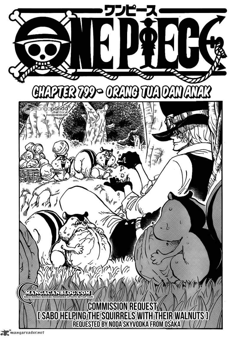 One Piece Chapter 799 Halaman 1