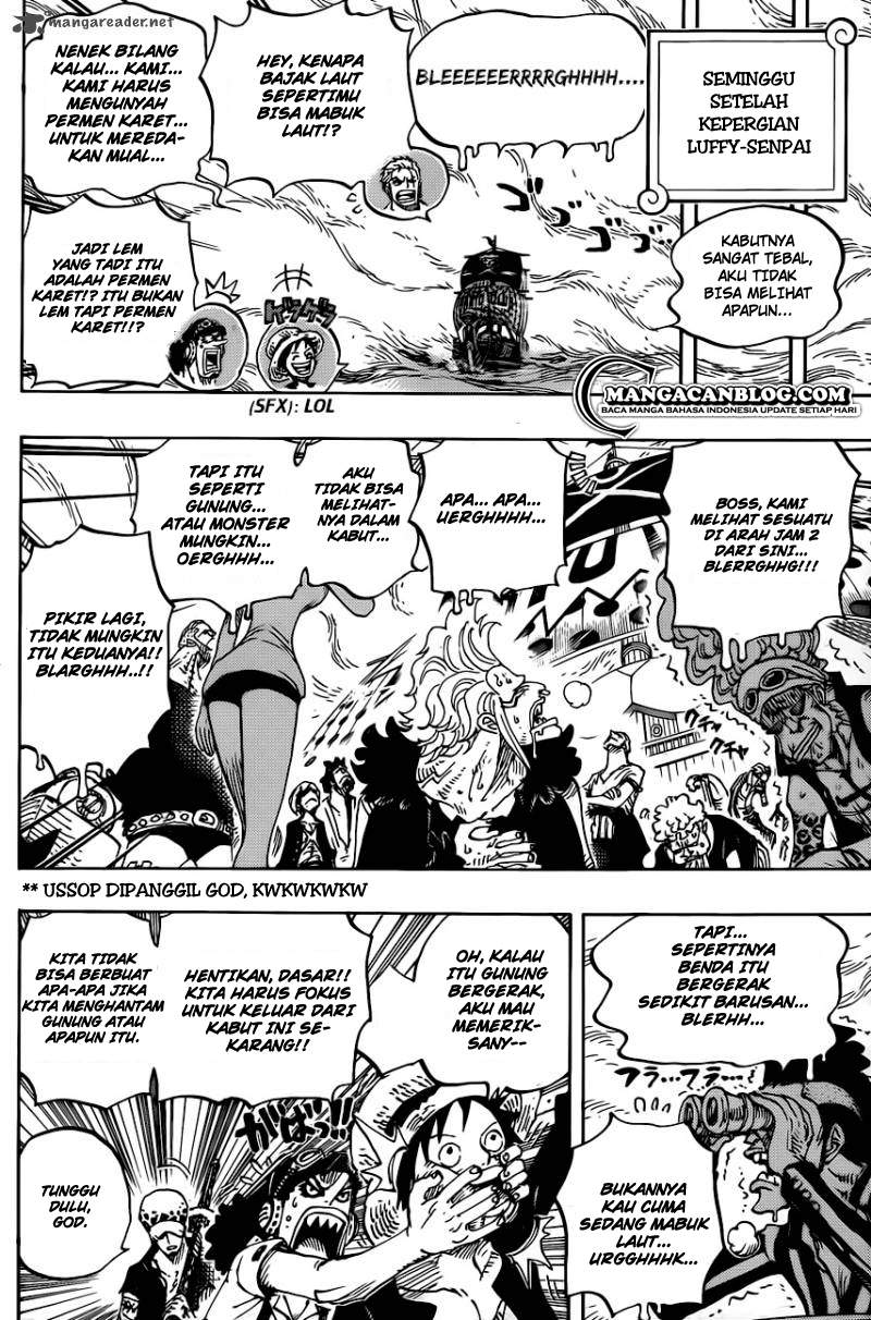 One Piece Chapter 802 Halaman 11