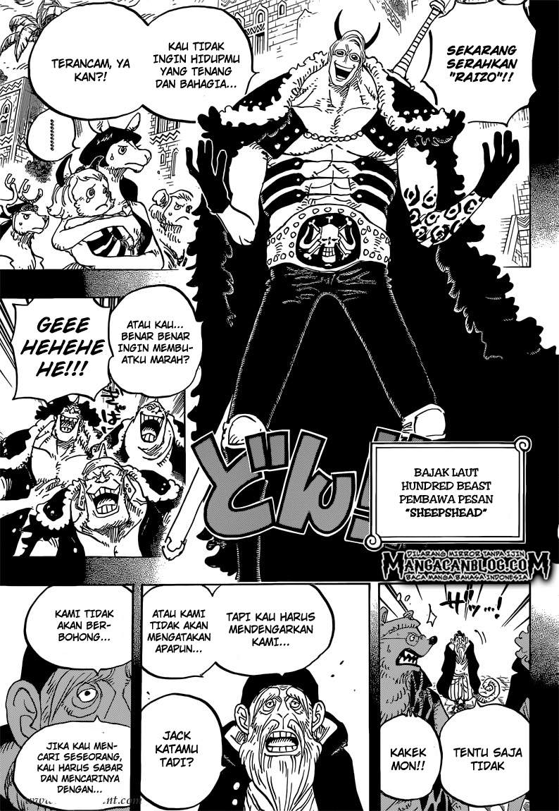 One Piece Chapter 808 Halaman 4