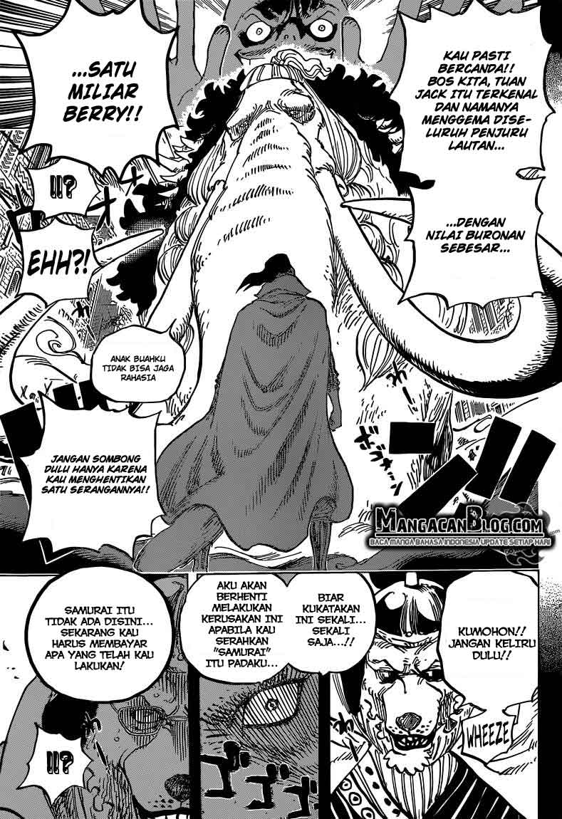 One Piece Chapter 809 Halaman 15