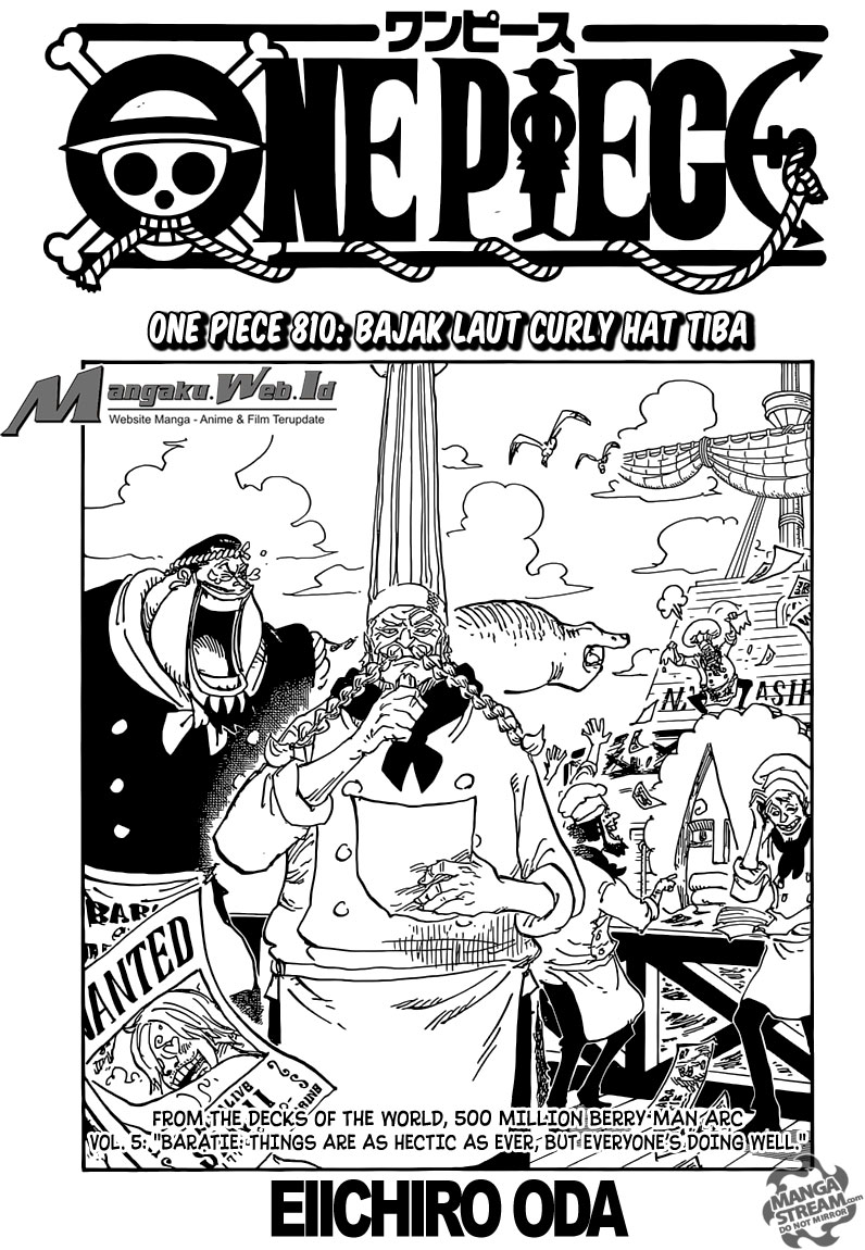 One Piece Chapter 810 Halaman 4