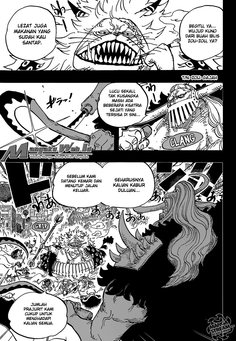One Piece Chapter 810 Halaman 6
