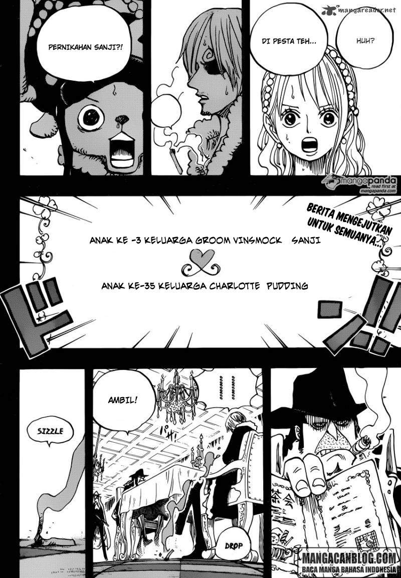 One Piece Chapter 813 Halaman 2