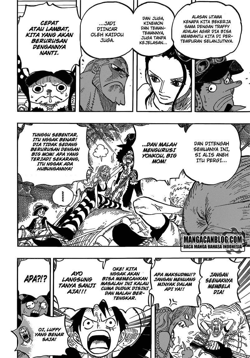 One Piece Chapter 814 Halaman 9