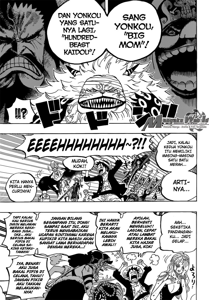 One Piece Chapter 818 Halaman 8