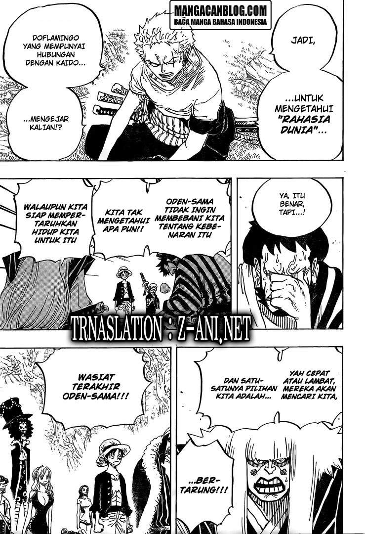 One Piece Chapter 819 Halaman 3