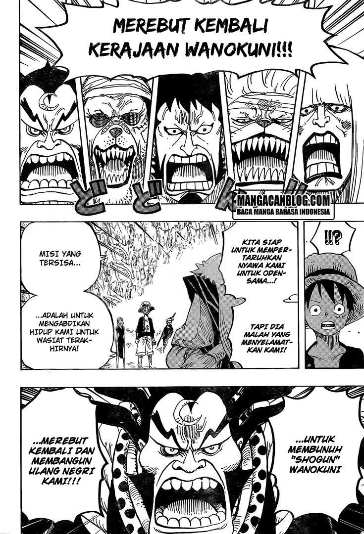 One Piece Chapter 819 Halaman 4