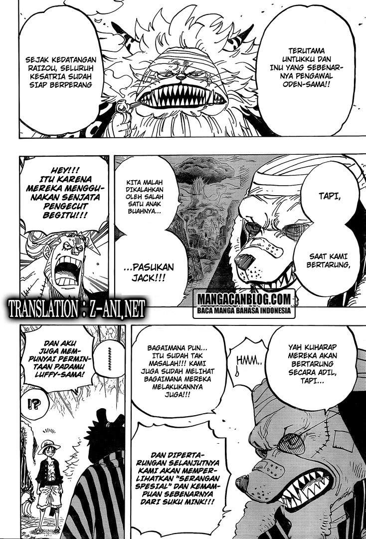 One Piece Chapter 819 Halaman 6