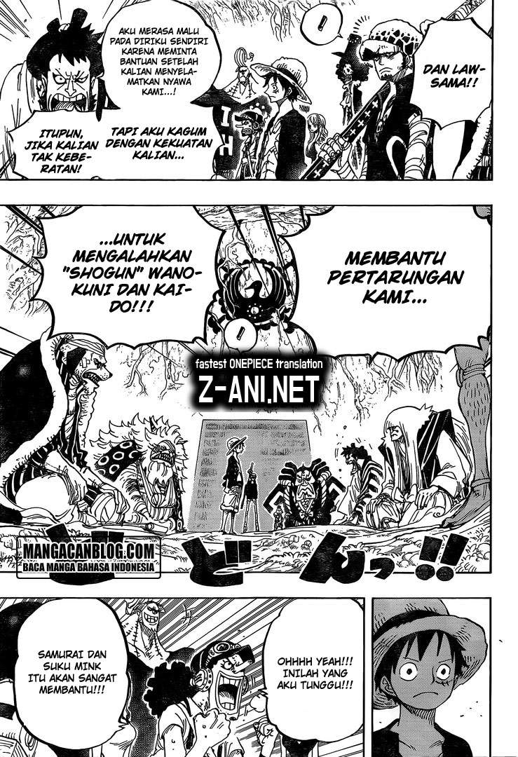 One Piece Chapter 819 Halaman 7