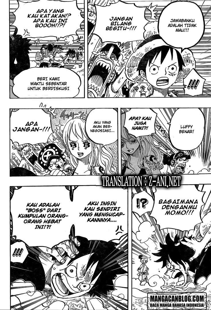 One Piece Chapter 819 Halaman 8