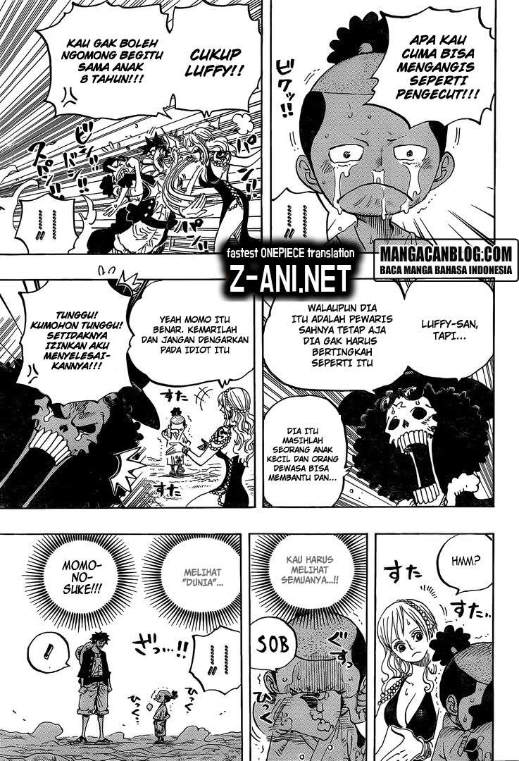 One Piece Chapter 819 Halaman 9