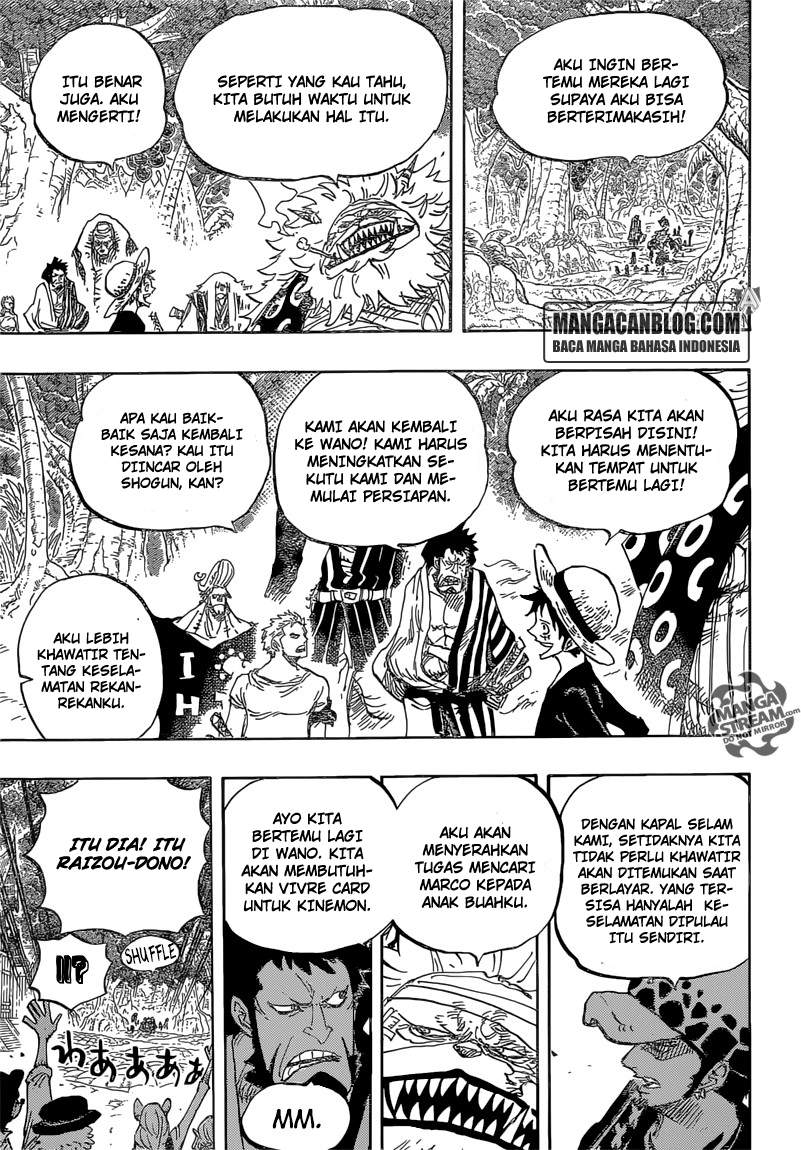 One Piece Chapter 820 Halaman 15