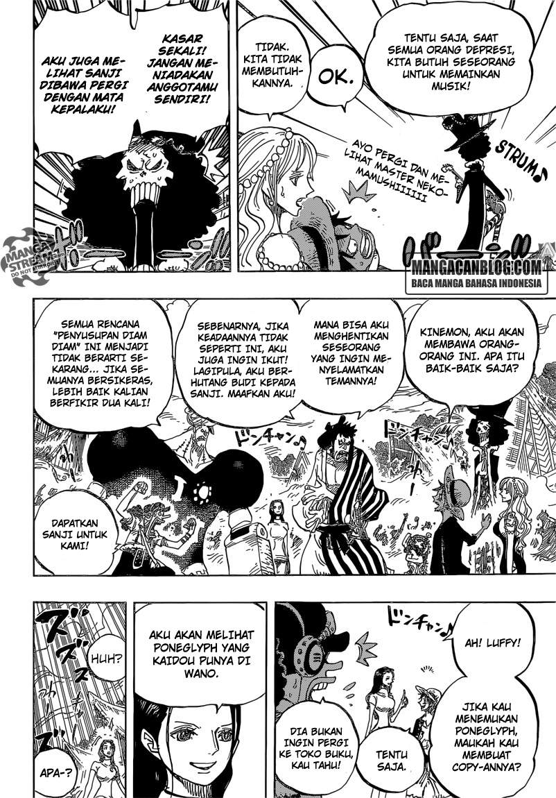 One Piece Chapter 820 Halaman 18