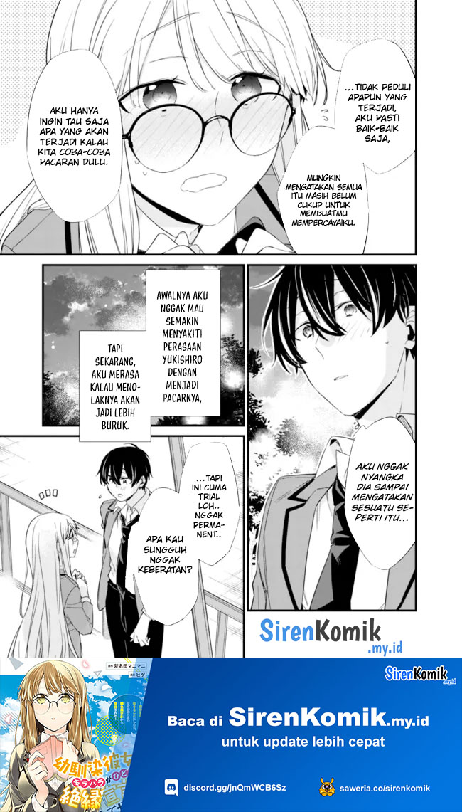 Osananajimi Kanojo No Morahara Ga Hidoin De Zetsuen Sengen Shite Yatta Chapter 20.2 Halaman 6