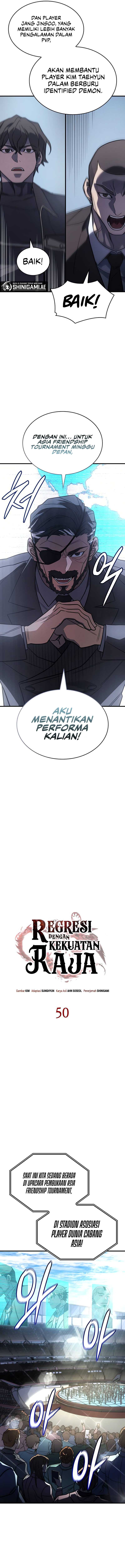 Regressing With The Kings Power Chapter 50 Halaman 9