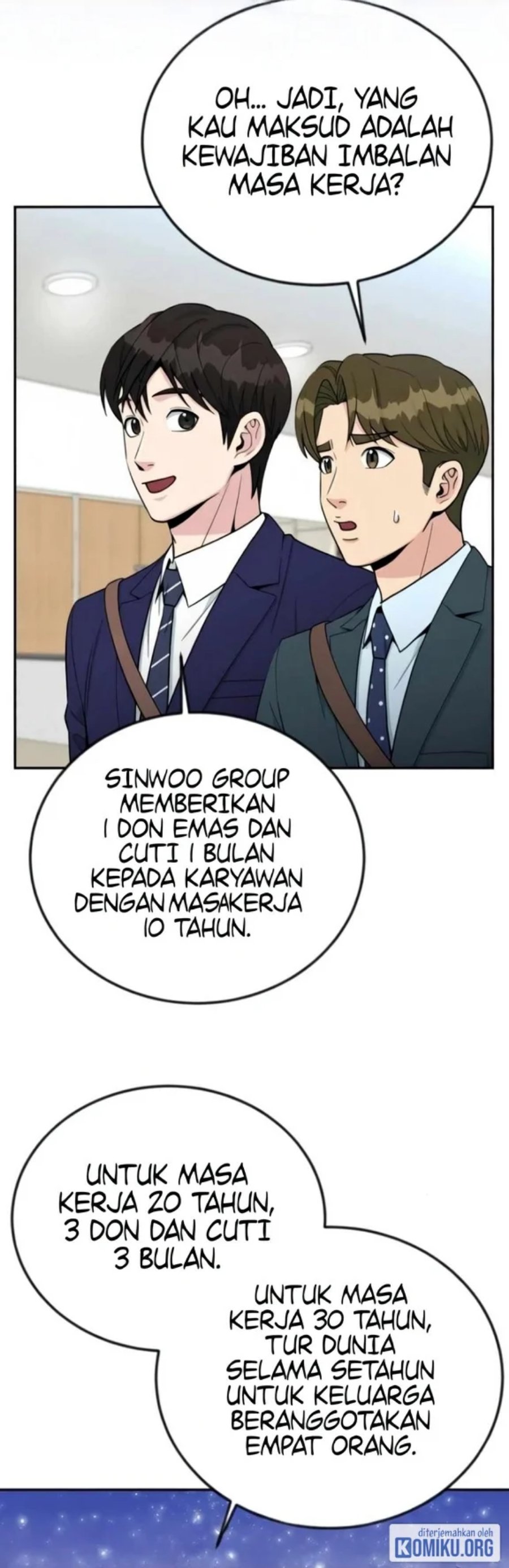 Reincarnated As A New Employee Chapter 57 Halaman 8