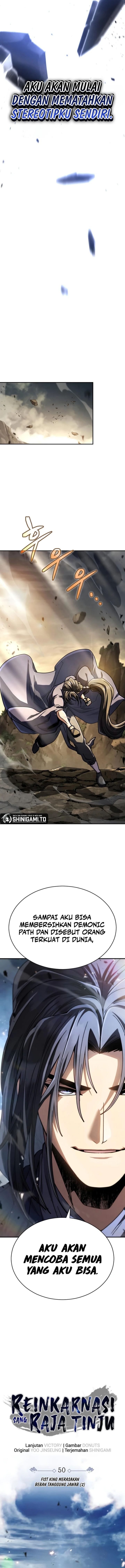 Reincarnation Of The Fist King Chapter 50 Halaman 26