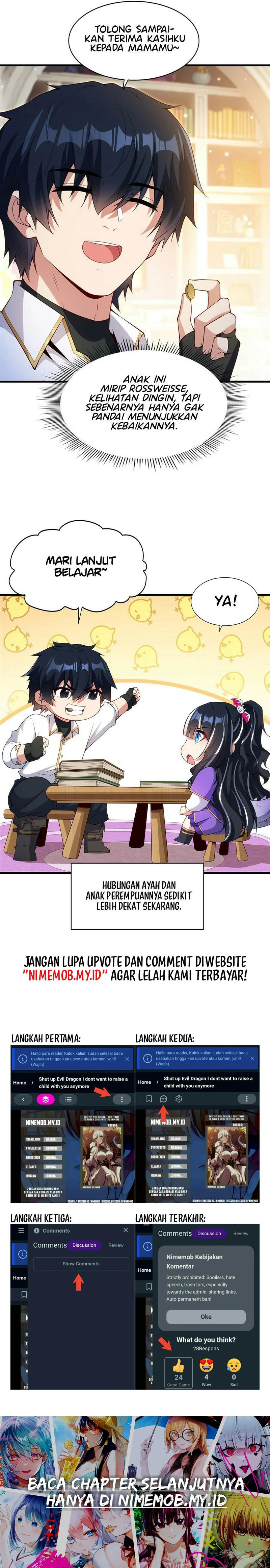 Shut Up Evil Dragon I Dont Want To Raise A Child With You Anymore Chapter 13 Halaman 9