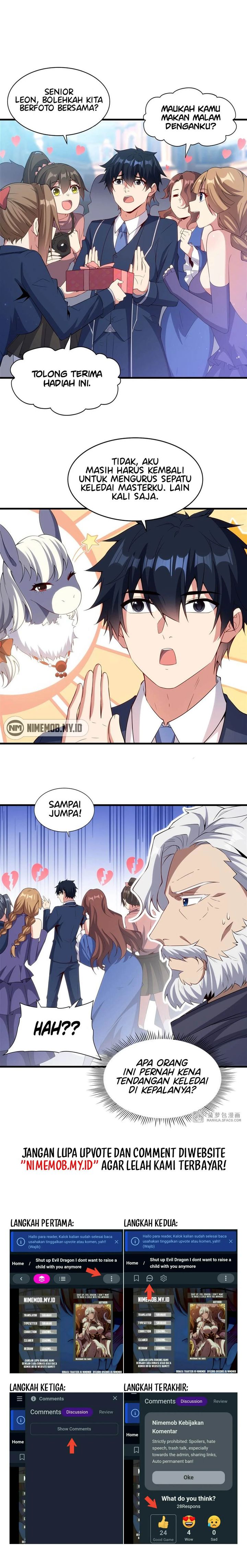 Shut Up Evil Dragon I Dont Want To Raise A Child With You Anymore Chapter 17 Halaman 10