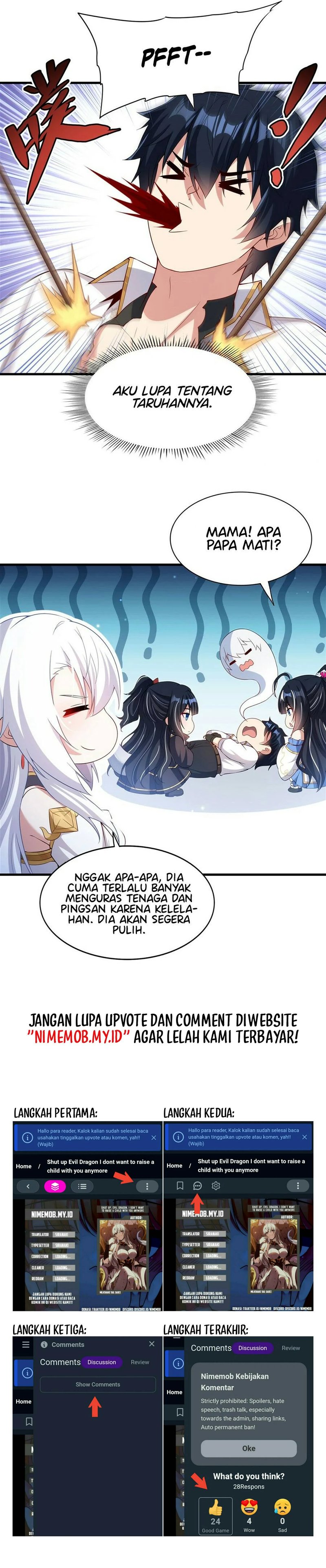 Shut Up Evil Dragon I Dont Want To Raise A Child With You Anymore Chapter 24 Halaman 19