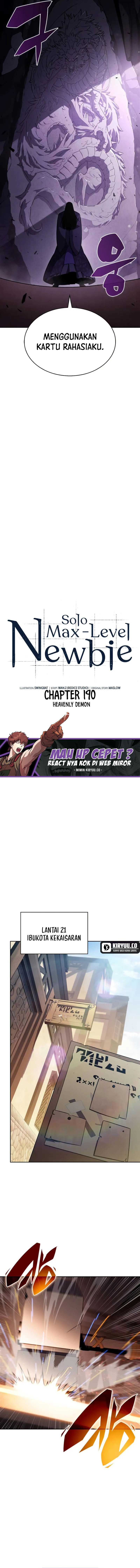 Solo Max Level Newbie Chapter 190 Halaman 6