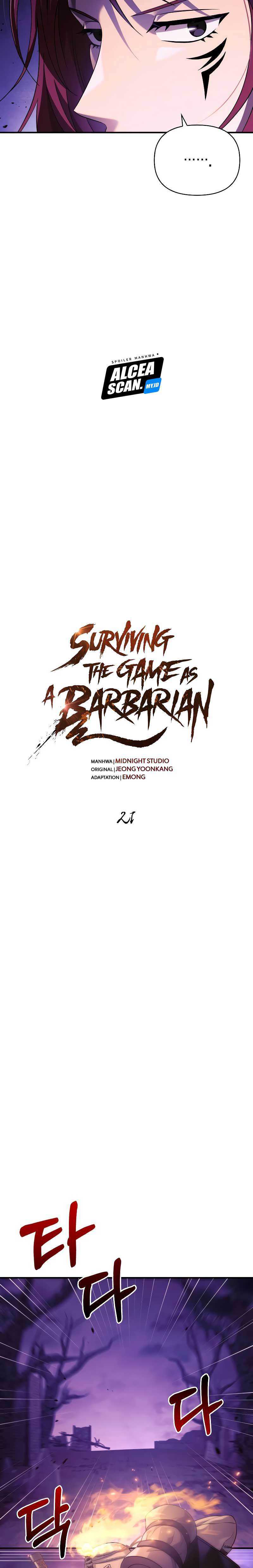 Survive As A Barbarian In The Game Chapter 21 Halaman 13