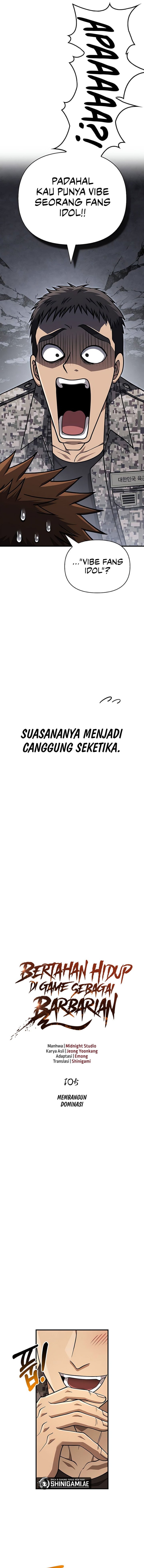 Survive As A Barbarian In The Game Chapter 105 Halaman 7