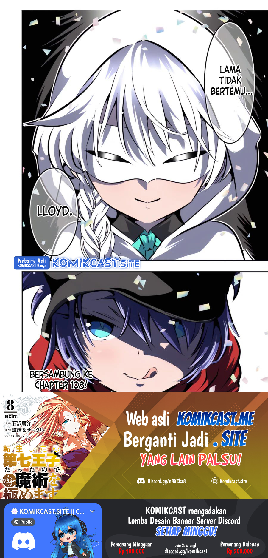 Tensei Shitara Dai Nana Ouji Dattanode Kimamani Majutsu O Kiwamemasu Chapter 107 Halaman 18