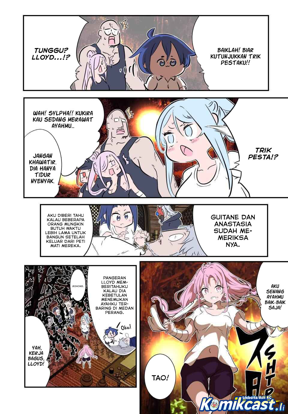 Tensei Shitara Dai Nana Ouji Dattanode Kimamani Majutsu O Kiwamemasu Chapter 208 Halaman 9