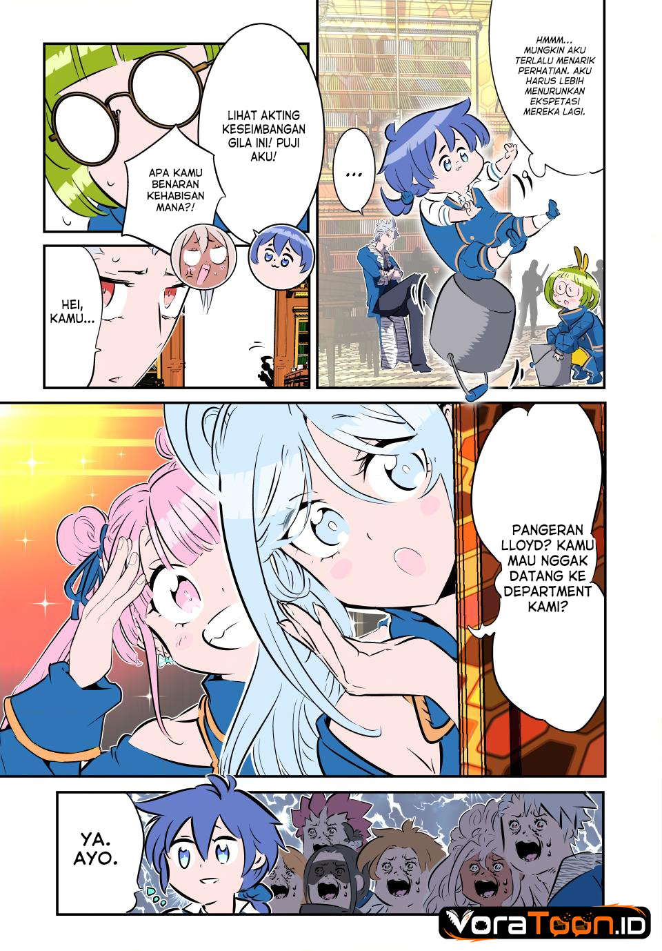 Tensei Shitara Dai Nana Ouji Dattanode Kimamani Majutsu O Kiwamemasu Chapter 218 Halaman 28