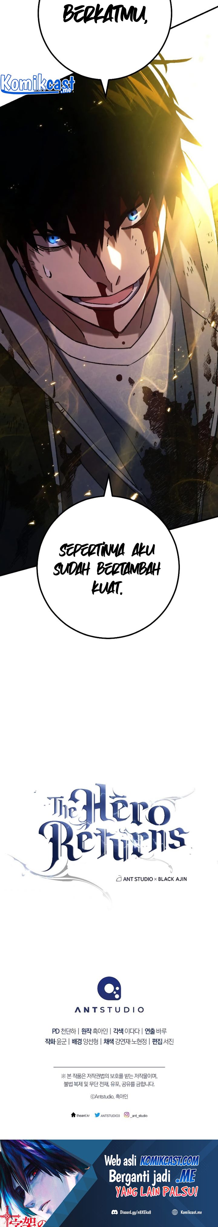 The Hero Returns Chapter 45 Halaman 31