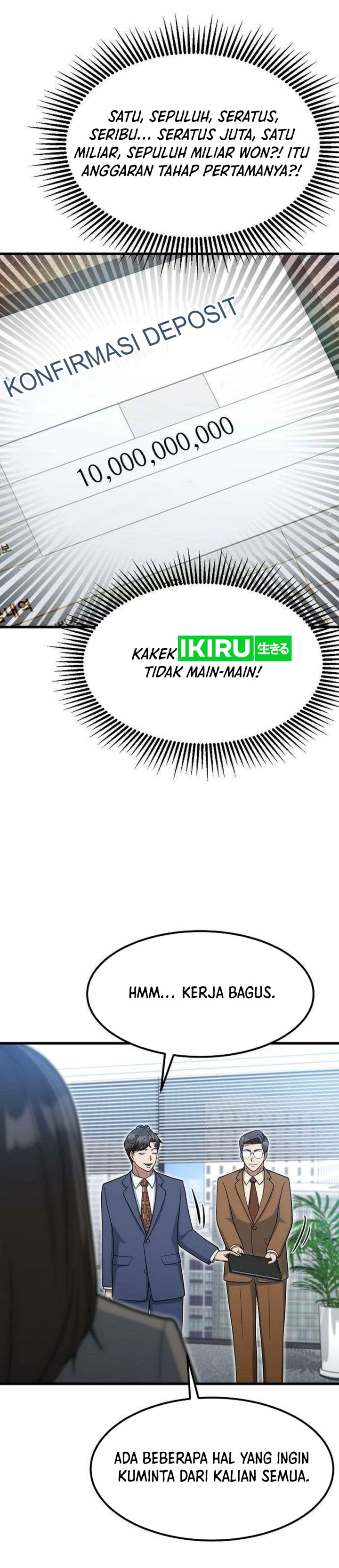 The Chairman Who Just Wants To Slack Off Chapter 21 Halaman 34