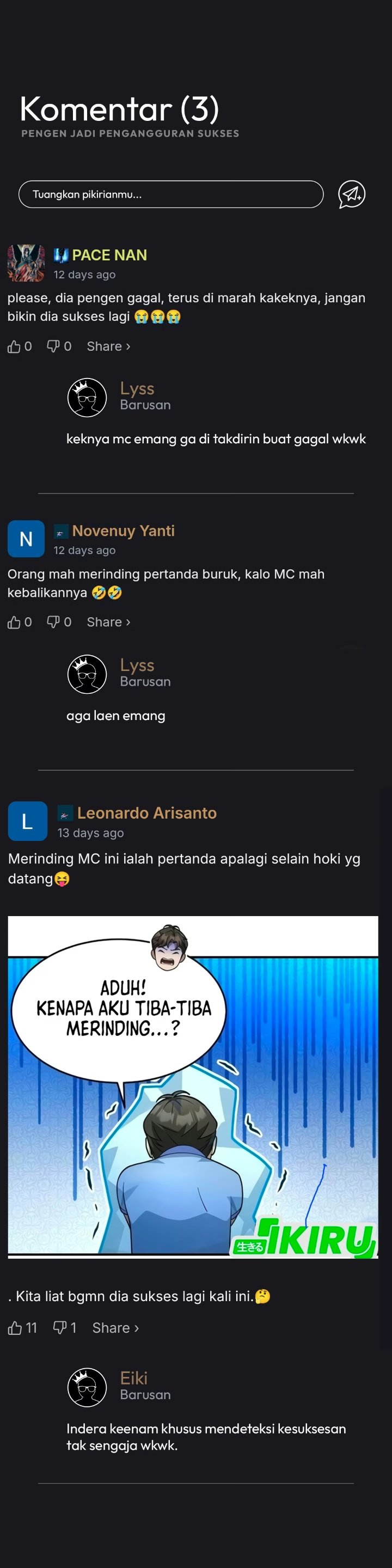 The Chairman Who Just Wants To Slack Off Chapter 24 Halaman 44