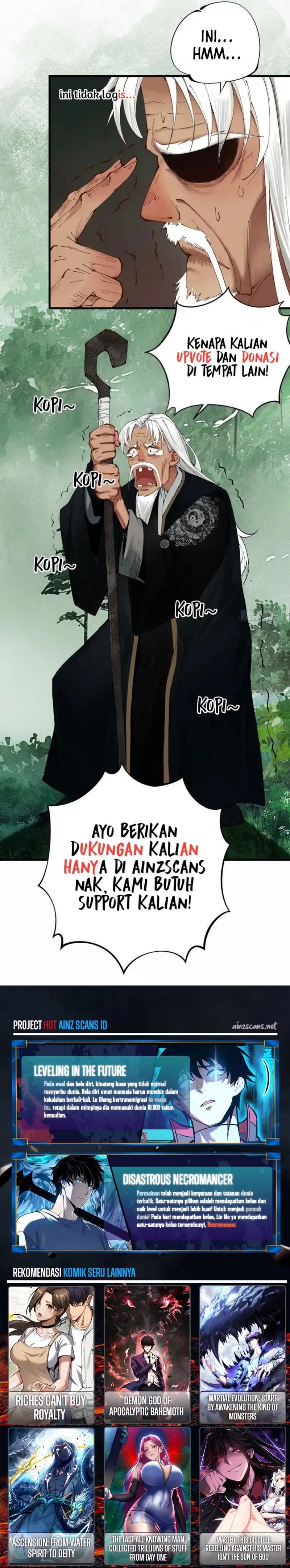 The Last All Knowing Man Collected Trillions Of Stuff From Day One Chapter 100 Halaman 20