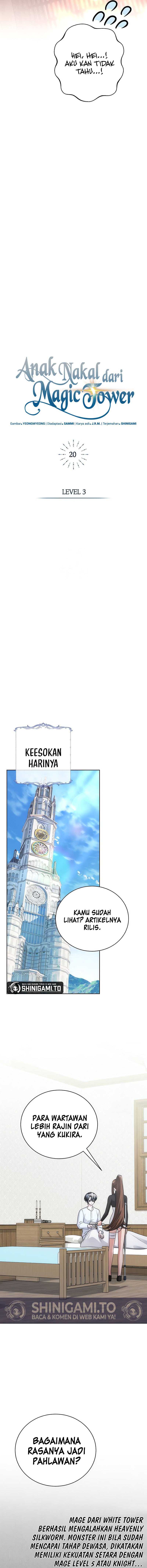 The Magic Towers Problem Child Chapter 20 Halaman 11