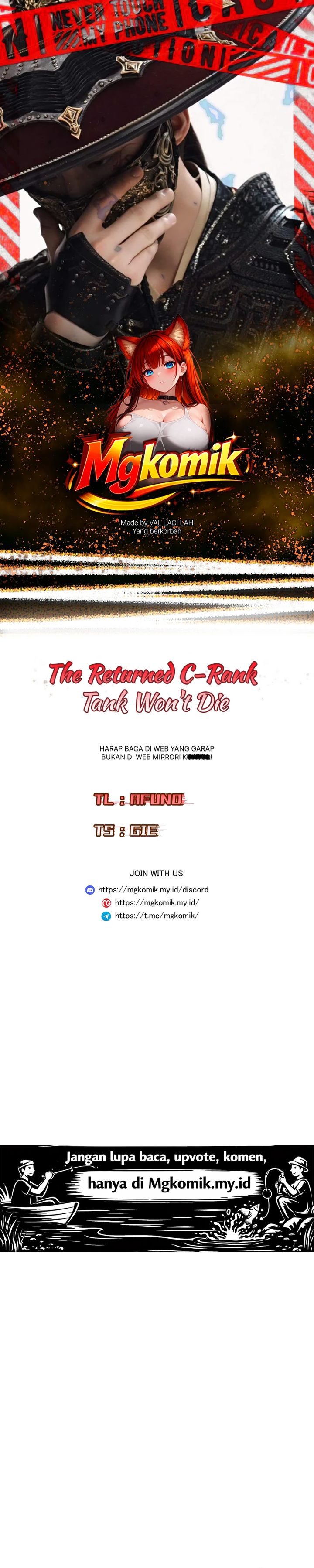 The Returned C Rank Tank Wont Die Chapter 57 Halaman 1