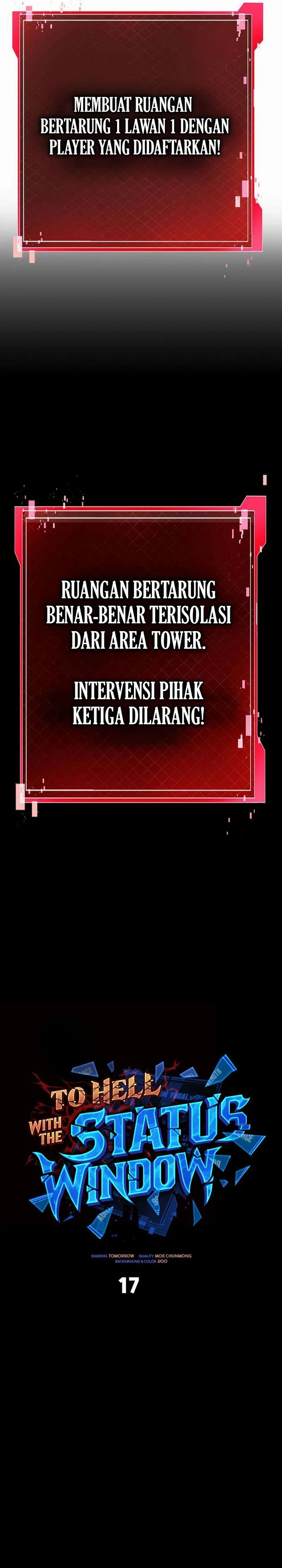 To Hell With The Status Window Chapter 17 Halaman 13