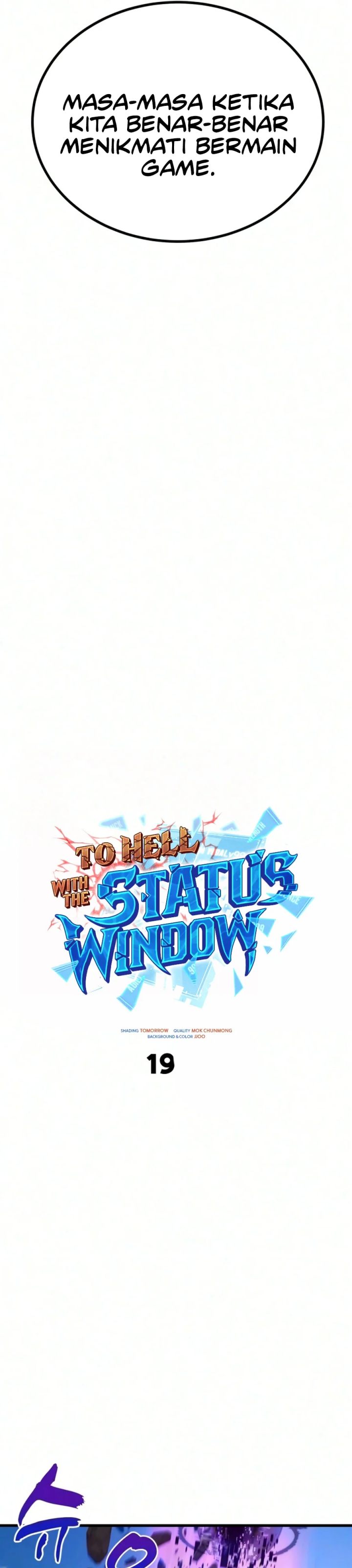To Hell With The Status Window Chapter 19 Halaman 38
