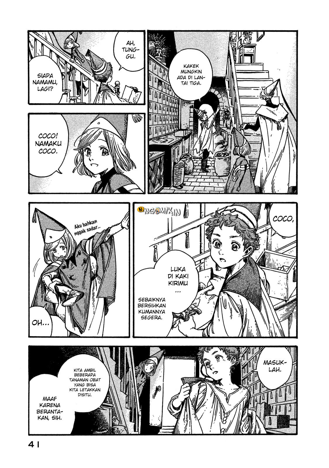 Tongari Boushi No Atelier Chapter 13 Halaman 8