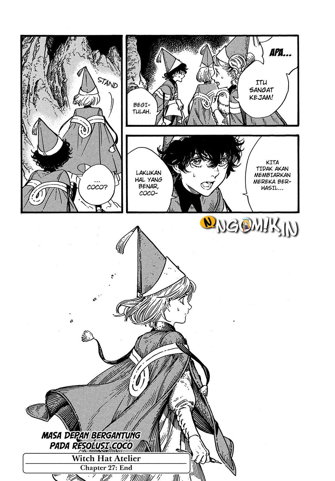 Tongari Boushi No Atelier Chapter 27 Halaman 34